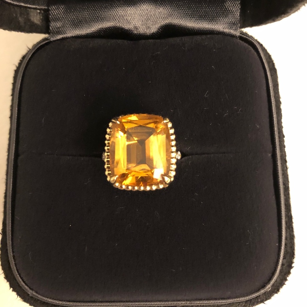 Tiffany & Co. Gold Citrine Ring